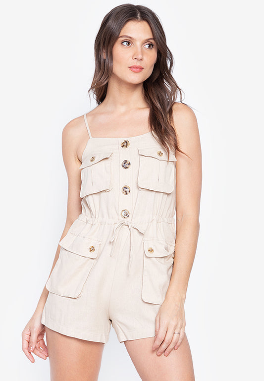 Korean Style  Sexy Jumpsuit Romper