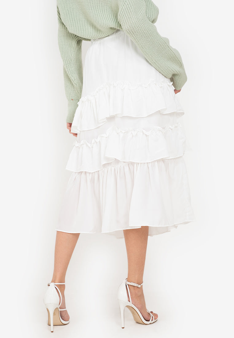 Brick Layered Skirt