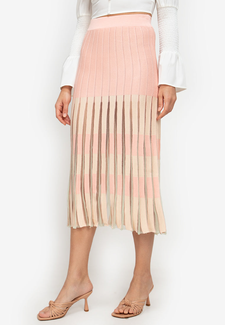 Candi Long Knitted Skirt