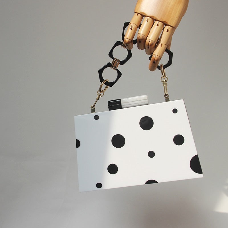 Donna Acrylic Sling/Clutch Bag