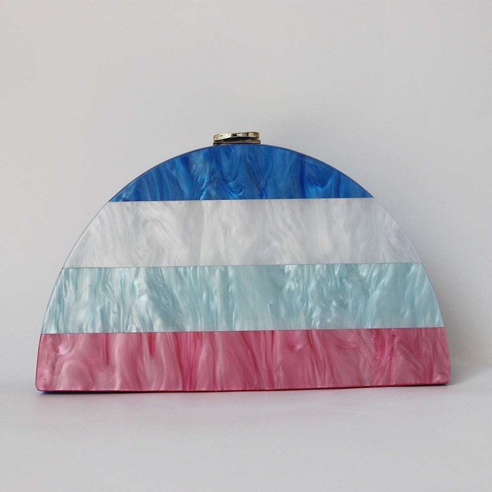 Katsa Acrylic Sling Bag/Clutch