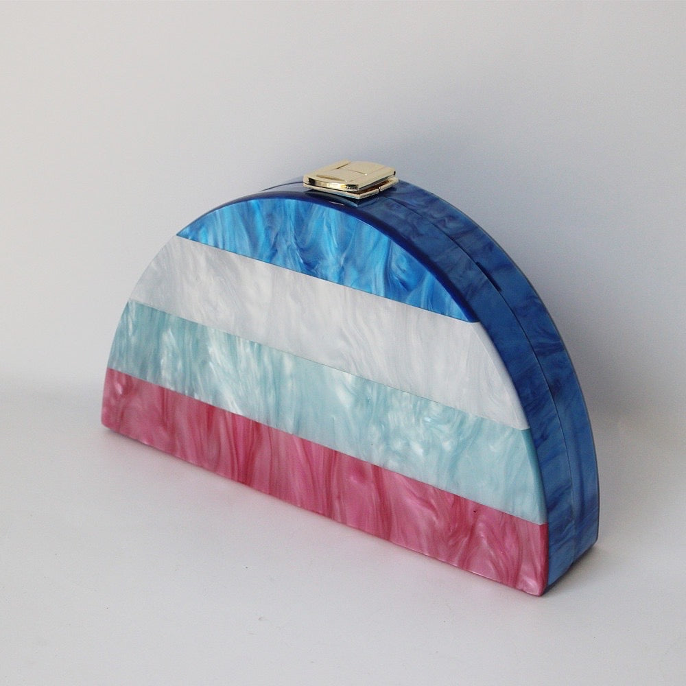 Katsa Acrylic Sling Bag/Clutch